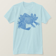 T-Shirt Axolotl - BLEU