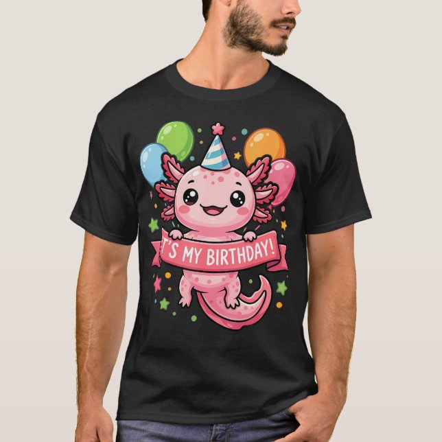 T-shirt Axolotl C'est Mon (Devant)