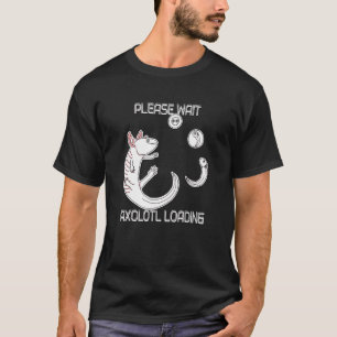 T-shirt Axolotl Chargement du cycle de vie du poisson marc