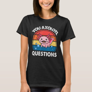 T-shirt Axolotl Chemise Enfants Garçon Vous Axolotl Questi