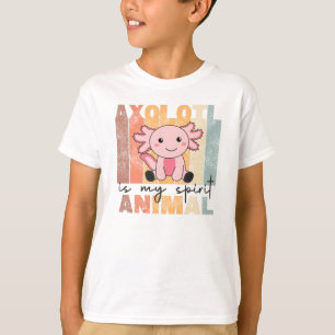T-shirt Axolotl Est Mon Esprit Animal - Sweet Axolotl