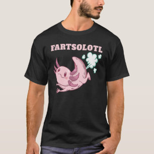T-shirt Axolotl Fart Fartalotl poissons mexicains Animaux