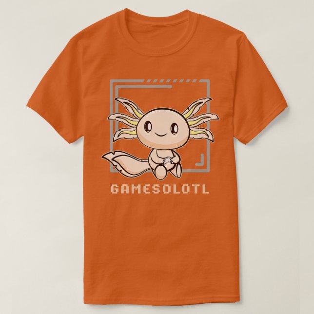 T-shirt Axolotl Fish (Design devant)