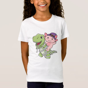 T-Shirt Axolotl Halloween heureux T-rex costume maman