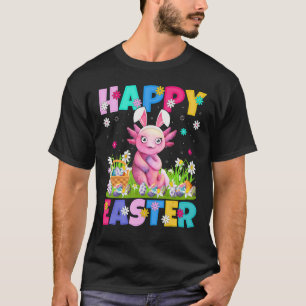 T-shirt Axolotl Joyeux Bunny de Pâques Axolotl dimanche de