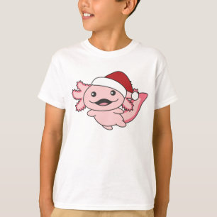 T-shirt Axolotl Joyeux Noël hiver Axolotl