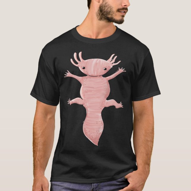 T-shirt Axolotl Juste Vraiment Comme Axolotls (Devant)