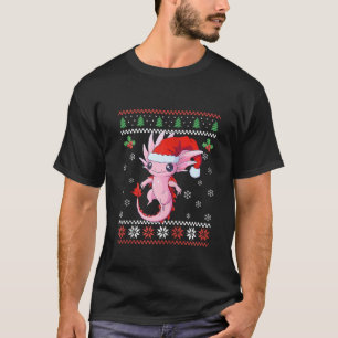 T-shirt Axolotl Laid Noël Sweater Xmas pour Adultes Kid