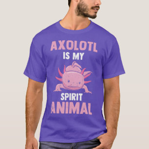 T-shirt Axolotl Larve Kufffig Aquarium Moch Lurch Cadeau 1