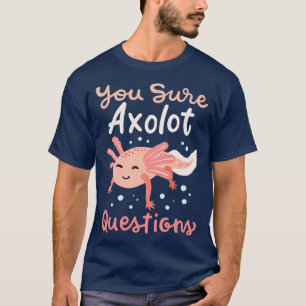 T-shirt Axolotl Mexicain Salamander Kawaii