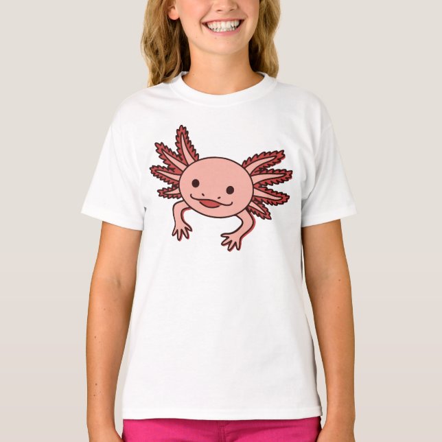 T-shirt Axolotl mignon (Devant)