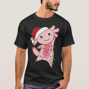 T-shirt Axolotl Noël Fée Lumière Noël Axolotl