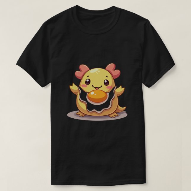 T-shirt Axolotl petit-déjeuner (Design devant)