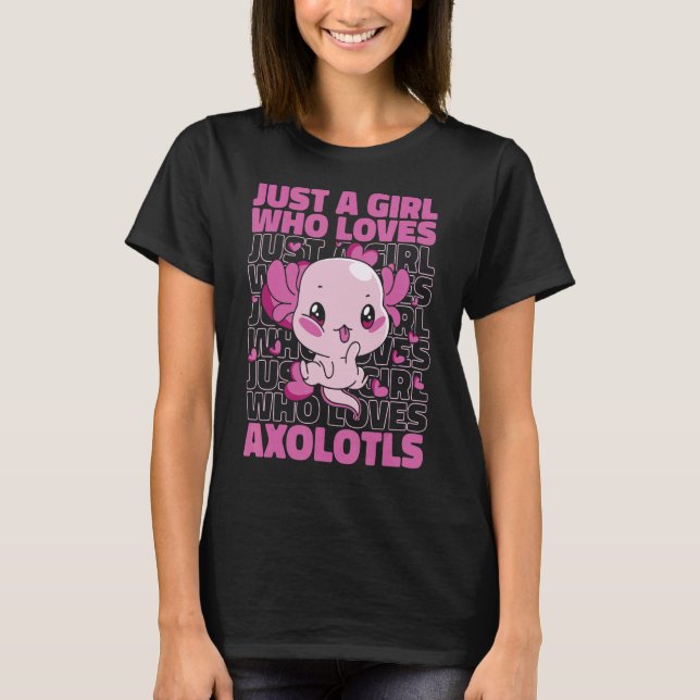 T-shirt Axolotl Poisson (Devant)