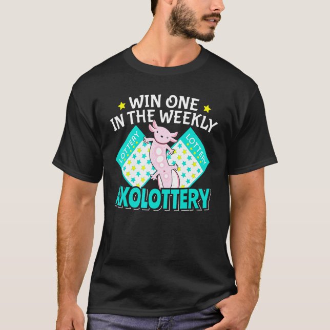 T-shirt Axolotl Poisson Marchant Mexicain (Devant)