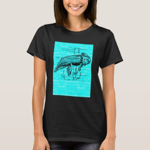 T-shirt Axolotl - Poisson marcheur mexicain Biologie marin