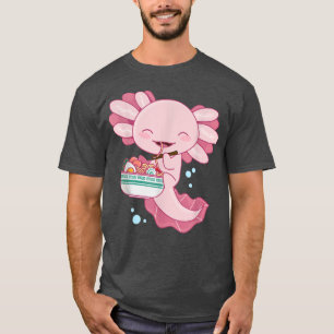 T-shirt Axolotl Ramen Bowl, Axolotl manger japonais Ramen