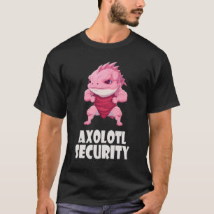 T-shirt Axolotl Sécurité Fundy Muscles Axolotl Cute Hallow