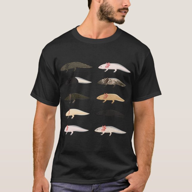 T-shirt Axolotls 2 (Devant)