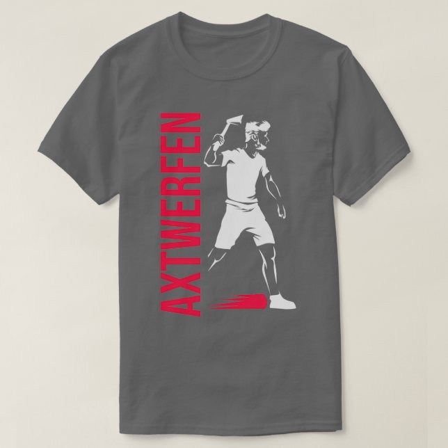 T-shirt Axtwerfen 13 (Design devant)