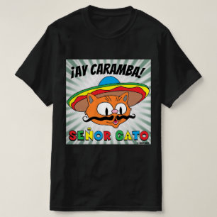 T-shirt ¡Ay Caramba! Le chat caricaturiste mexicain Seño