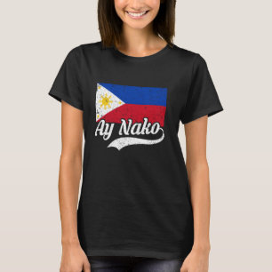 T-shirt Ay Nako A Agacé Drôle L'Expression Philippine Homm
