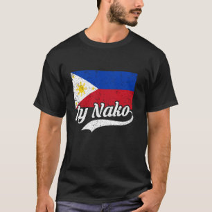 T-shirt Ay Nako Agacé Expression Drôle Philippine Hommes F