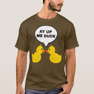 T-shirt Ay Up Me Duck Black