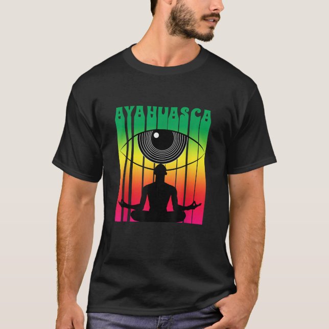 T-shirt Ayahuasca Psychedelic DMT (Devant)