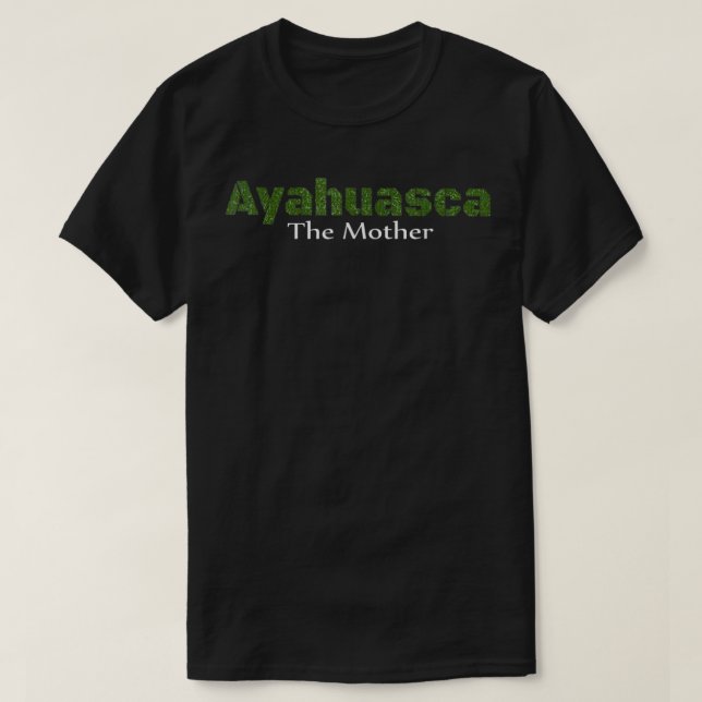 T-shirt Ayahuasca Psychedelic Shaman T (Design devant)