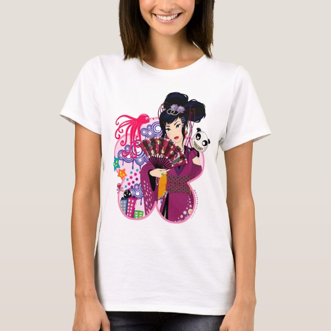 T-shirt Ayaka dans la ville de Harajuku (Devant)