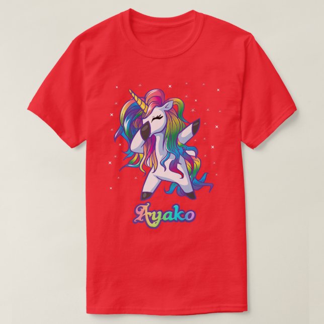 T-shirt AYAKO Unicorn Cadeaux Pour Filles Cadeaux Annivers (Design devant)