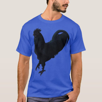 T-shirt Ayam Cemani Rooster