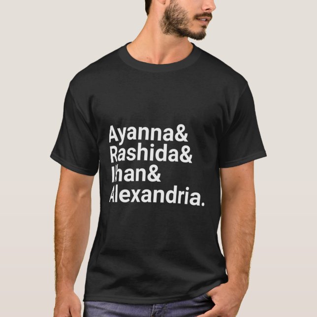 T-shirt Ayanna Rashida Ilhan Et Alexandria (Devant)