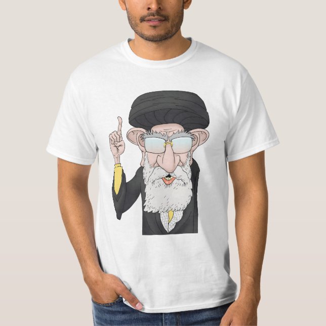 T-shirt Ayatollah Khamenei Cute (Devant)