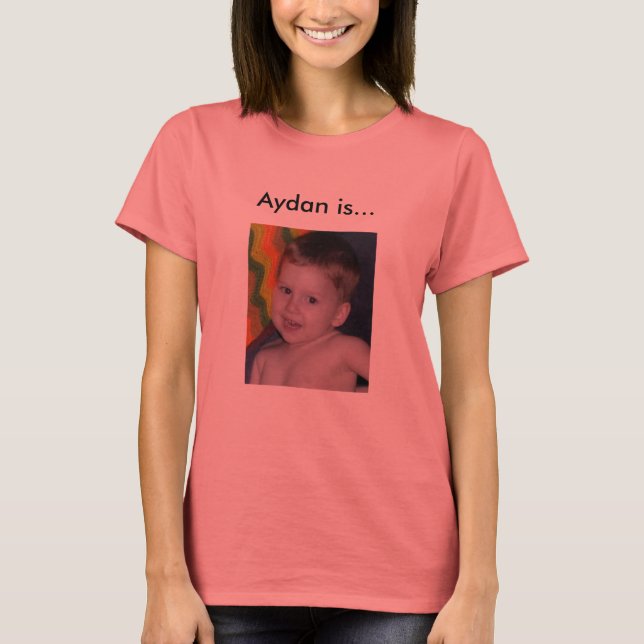 T-shirt Aydan est... (Devant)