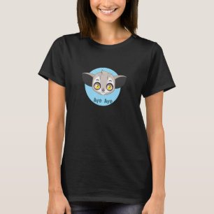 T-shirt Aye Aye Animal Shirt - Awesome Animal Kid inhabitu