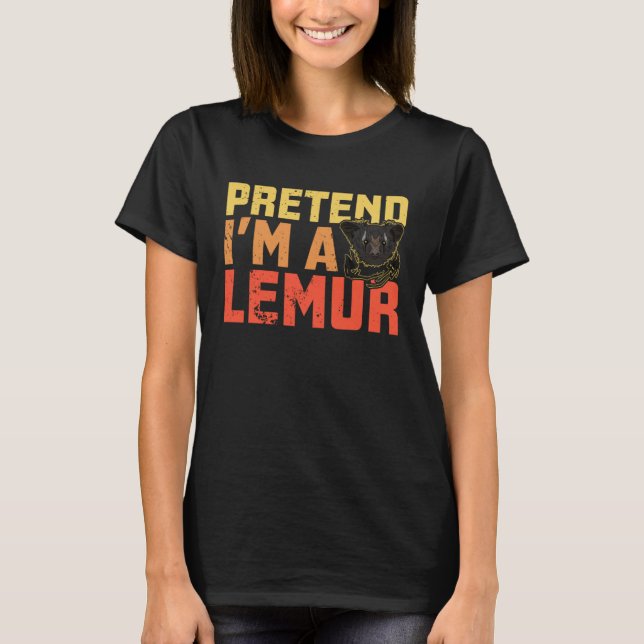 T-shirt Aye Primates Lemurs Madagascar 6 (Devant)