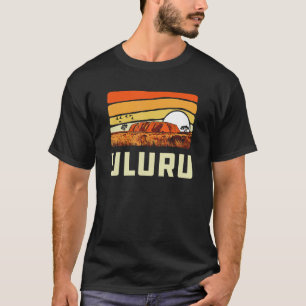 T-shirt Ayers Rock Uluru Australie Landmark Vintage 80s