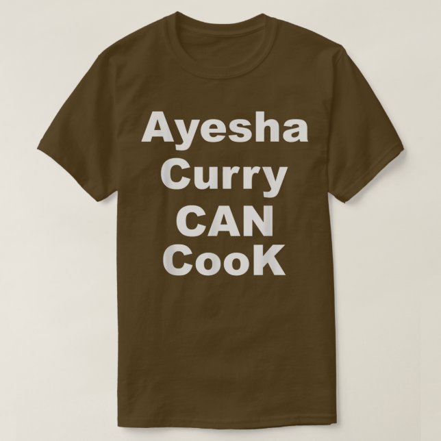 T-shirt Ayesha Curry (Design devant)