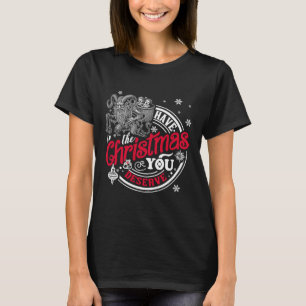 T-shirt Ayez Le Noël Que Vous Méritez Krampus Noël H