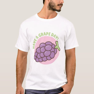 T-shirt Ayez Un Jeu De Jour De Raisin