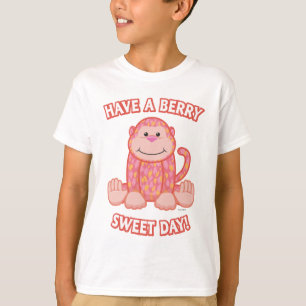 T-shirt Ayez un jour de bonbon à baie