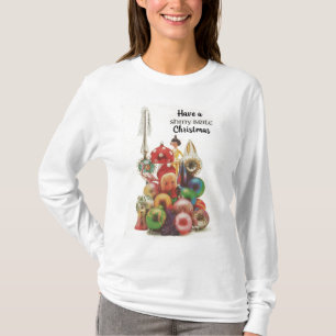 T-shirt Ayez un Noël Brite brillant