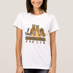 T-shirt "Ayez une belle chute" Automne Teddy Bear Baby Dol