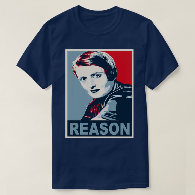 T-shirt Ayn Rand (Design devant)