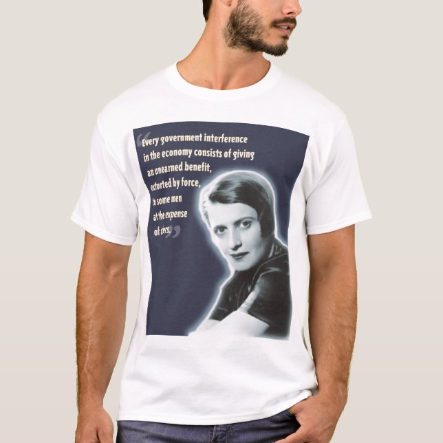 T-shirt Ayn Rand (Devant)