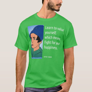 T-shirt Ayn Rand Cite Les Déclarations :