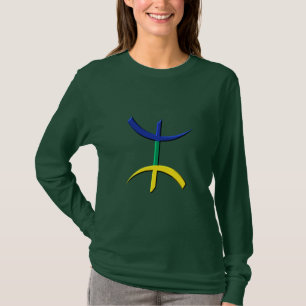 T-shirt aza_tricolore_kabyle