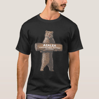 T-shirt Azalea State Réserve naturelle Californie Ca Bear 